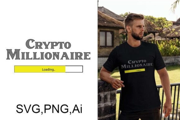Crypto Millionaire Summer T-shirt SVG: Graphics Review