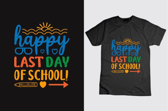 Happy Last Day of School Summer SVG 2022 Graphics