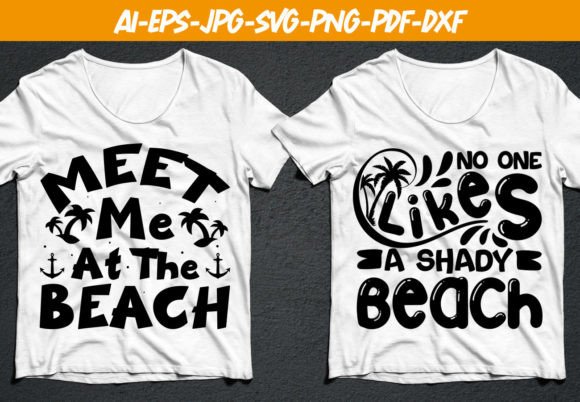 Hot Summer Meet Me at the Beach Graphics & T-Shirt Designs