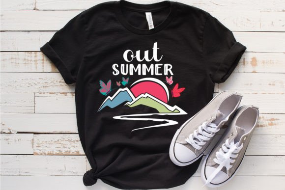 Out SUMMER Graphics for T-Shirt Designs & Web
