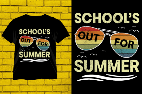 Schools Out for Summer Graphics & Print Templates