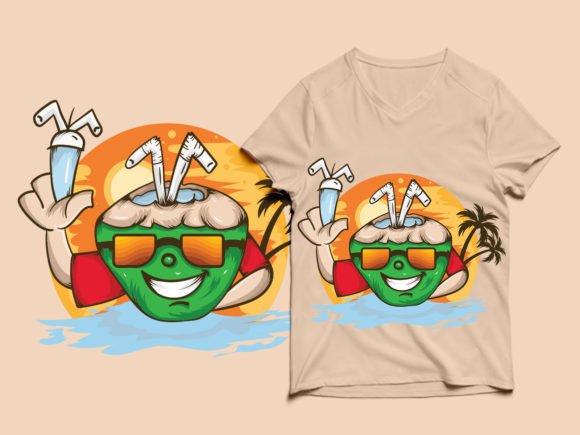 Summer Funny T-Shirt Design: Graphics & Print Templates
