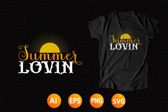 Summer T-shirt Design 06: Graphics for Local Branding