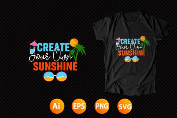 Summer T-shirt Design 30: Graphics for T-Shirt Designs