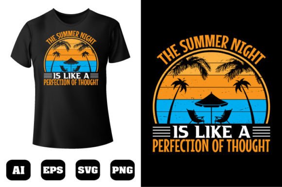 Summer T-shirt Design 43: Graphics for Commercial Use