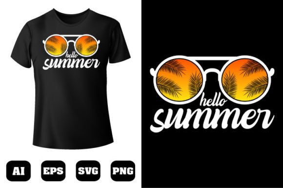 Summer T-shirt Design 67: Graphics for Branding