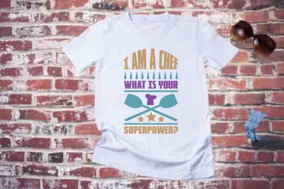 Summer T-Shirt Design Graphics for Chef Branding