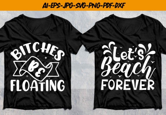 Summer T-Shirt Design Typography SVG Graphics Review